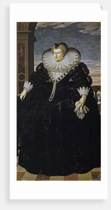 Portrait of Marie de Médici by Frans Pourbus the Younger
