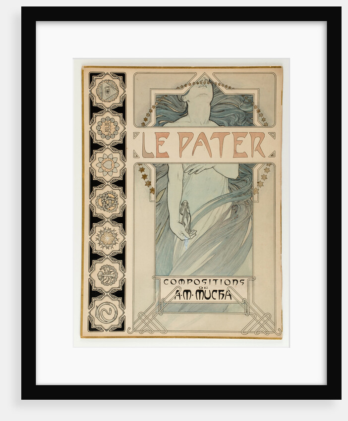 Cover Design for the illustrated edition Le Pater by Alfons Marie Mucha