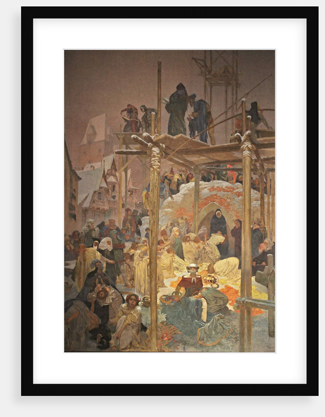 Jan Milic z Kromerize (The cycle The Slav Epic) by Alfons Marie Mucha