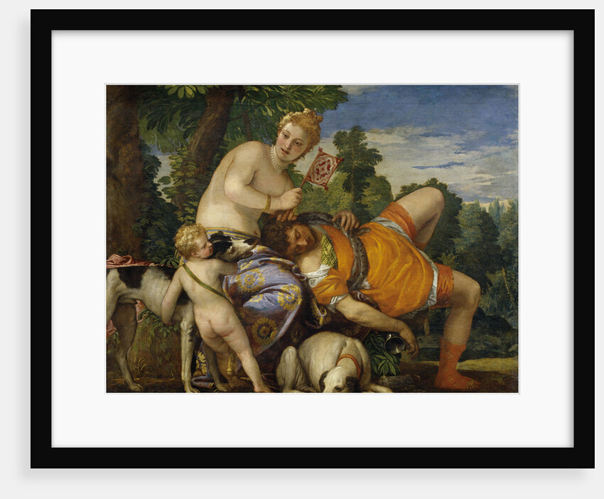Venus and Adonis by Paolo Veronese
