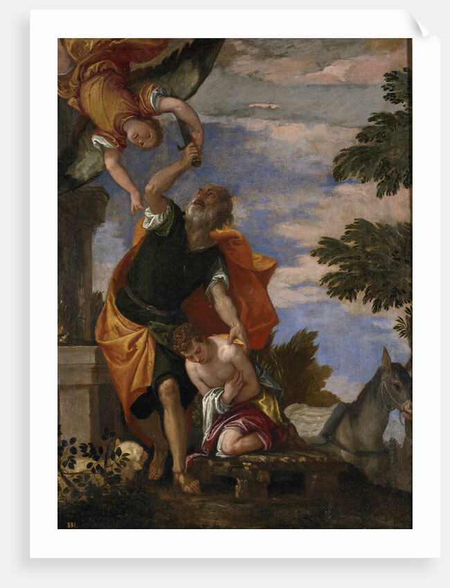 The Sacrifice of Isaac by Paolo Veronese