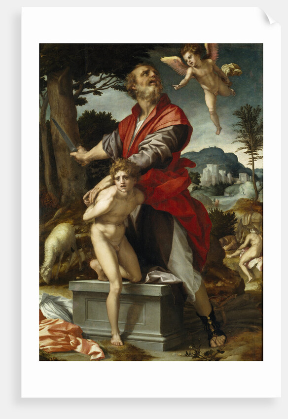 The Sacrifice of Isaac by Andrea del Sarto