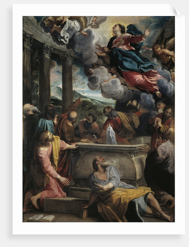 The Assumption of the Blessed Virgin Mary by Annibale Carracci