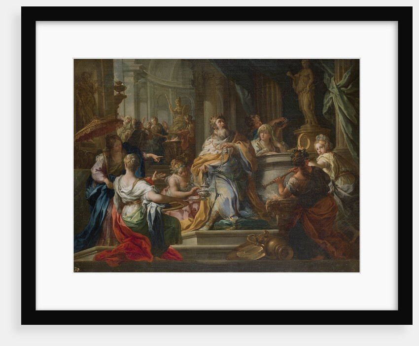 The Idolatry of King Solomon by Sebastiano Conca