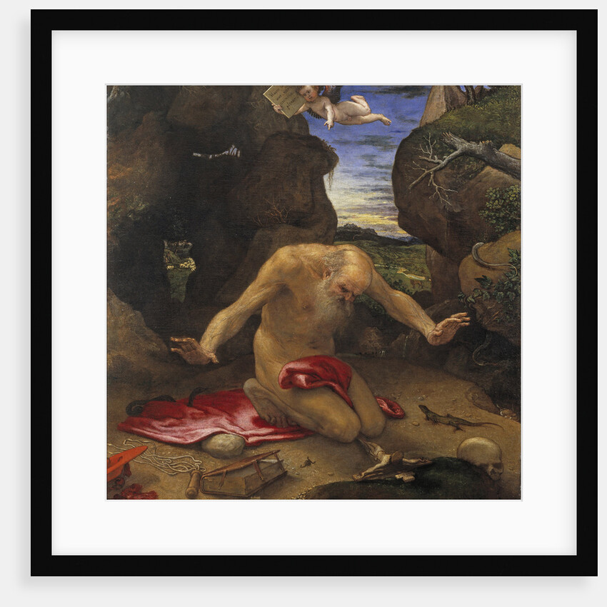 Saint Jerome by Lorenzo Lotto