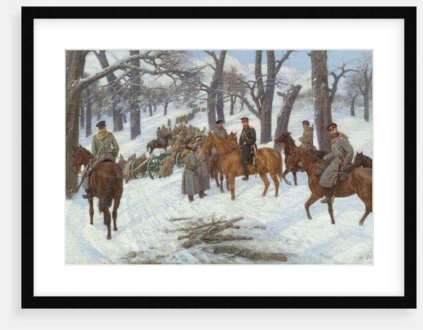 General Count Iosif Gurko in the Balkans by Pavel Osipovich Kovalevsky