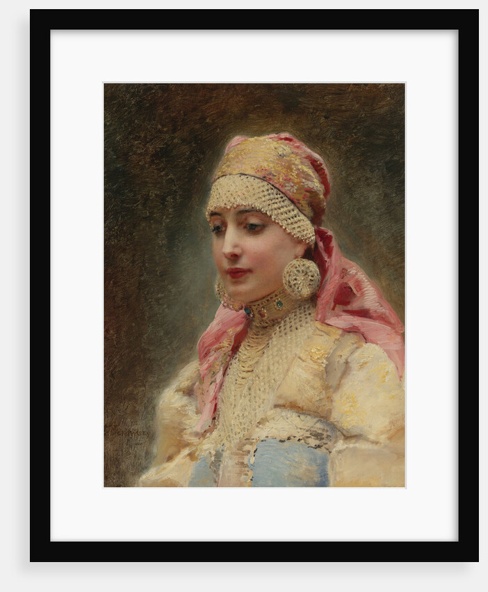 Boyars Wife by Konstantin Yegorovich Makovsky