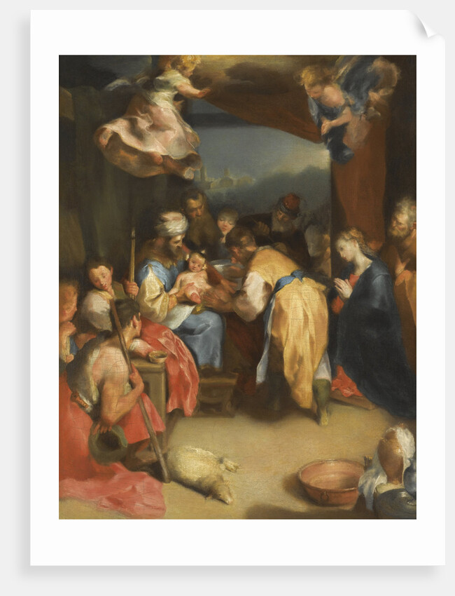 The circumcision of Christ by Federigo Barocci