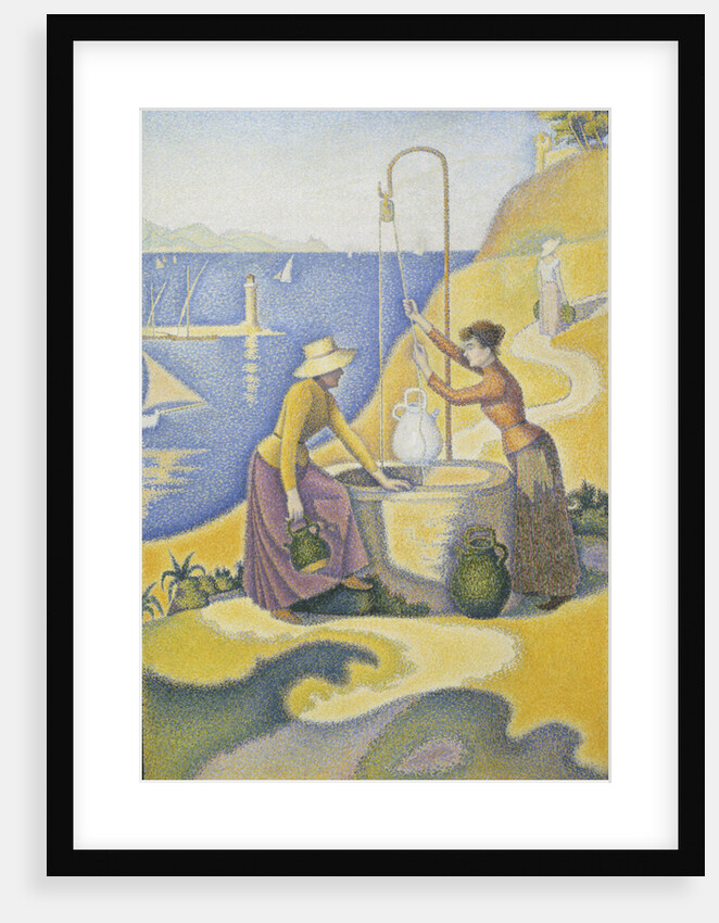 Women at the well (Femmes au puits) by Paul Signac