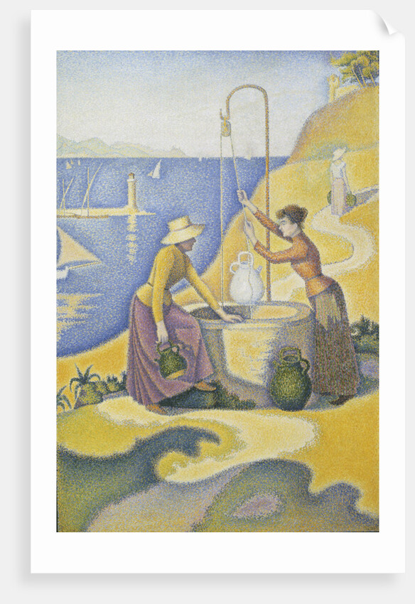 Women at the well (Femmes au puits) by Paul Signac