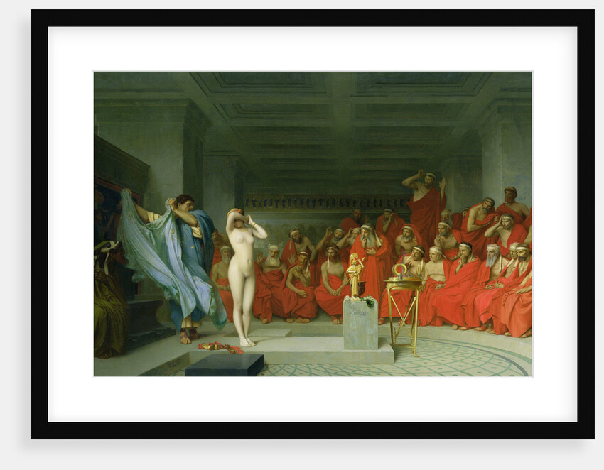 Phryne before the Areopagus by Jean-Léon Gerôme