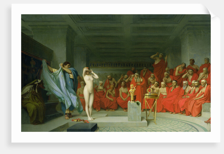 Phryne before the Areopagus by Jean-Léon Gerôme