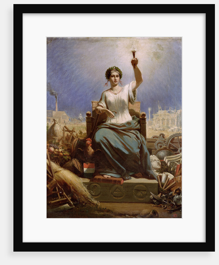 France Illuminating the World (La France Eclairant le Monde) by Ange-Louis Janet