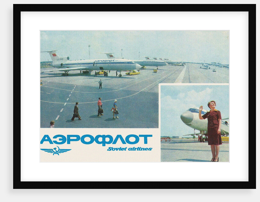 Aeroflot (Poster) by Anonymous