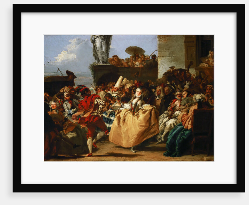 Carnival Scene (The Minuet) by Giandomenico Tiepolo