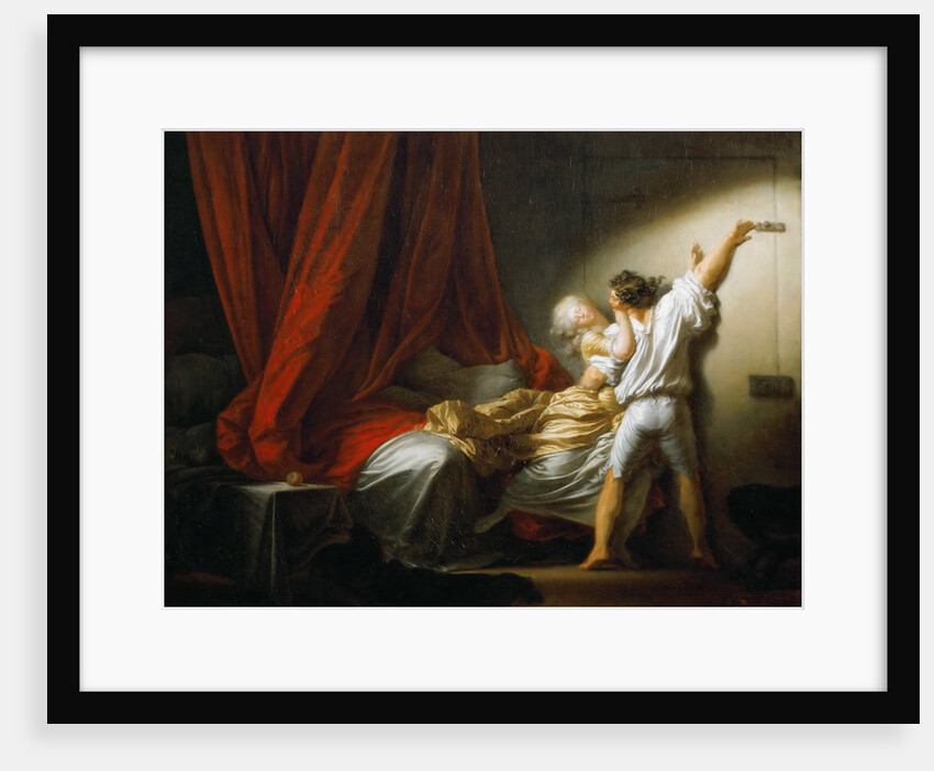 The Bolt (Le Verrou) by Jean Honoré Fragonard