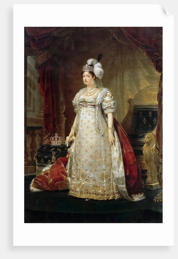 Marie Thérèse Charlotte of France, called Madame Royale by Baron Antoine Jean Gros