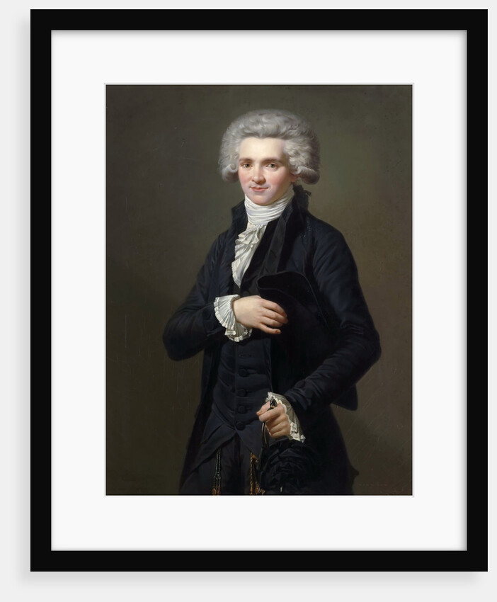 Portrait of Maximilien de Robespierre by Pierre Roch Vigneron