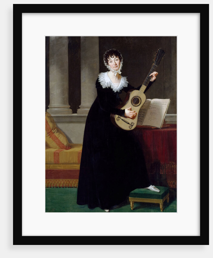 Portrait of Pauline Duchambge, née de Montet by Robert Lefévre