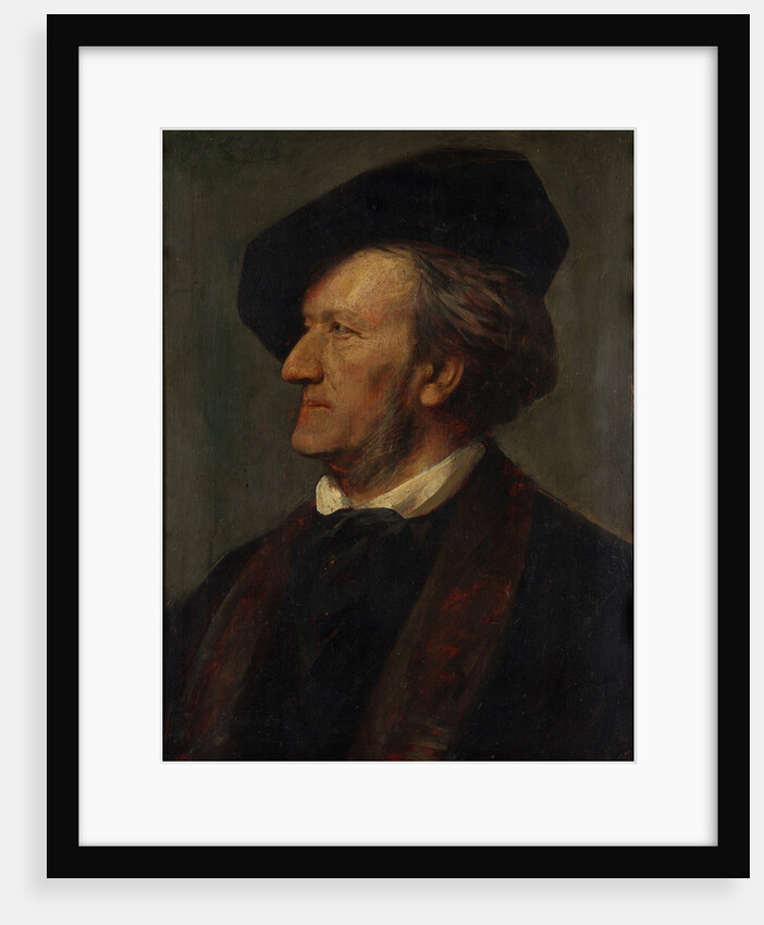 Portrait of the composer Richard Wagner by Franz von Lenbach