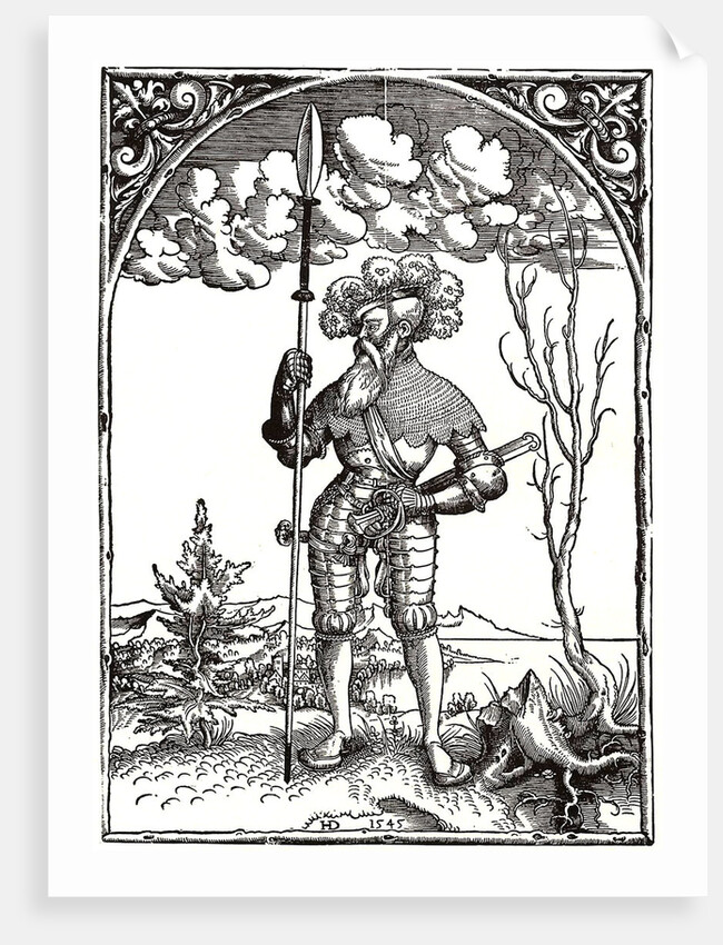 Knight in War Harness by Hieronymus Deckinger