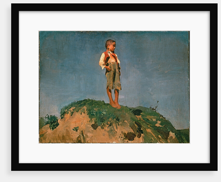 Shepherd Boy by Franz von Lenbach