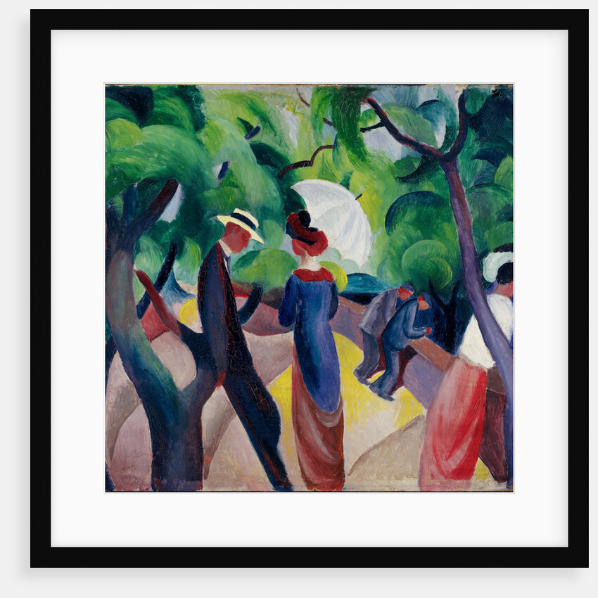 Promenade by August Macke