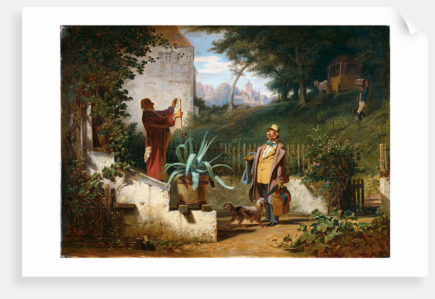 Childhood Friends by Carl Spitzweg