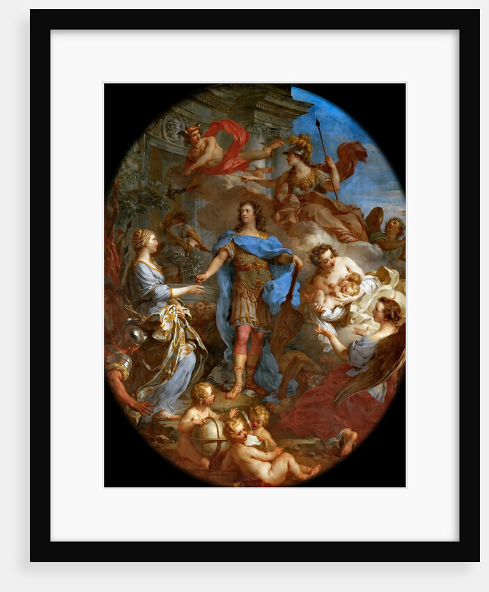 Louis XV Bringing Peace to Europe by François Le Moyne
