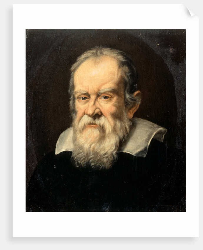 Portrait of Galileo Galilei by Francesco Boschi