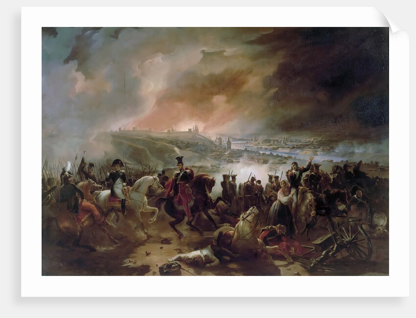 The Battle of Smolensk by Jean-Charles Langlois