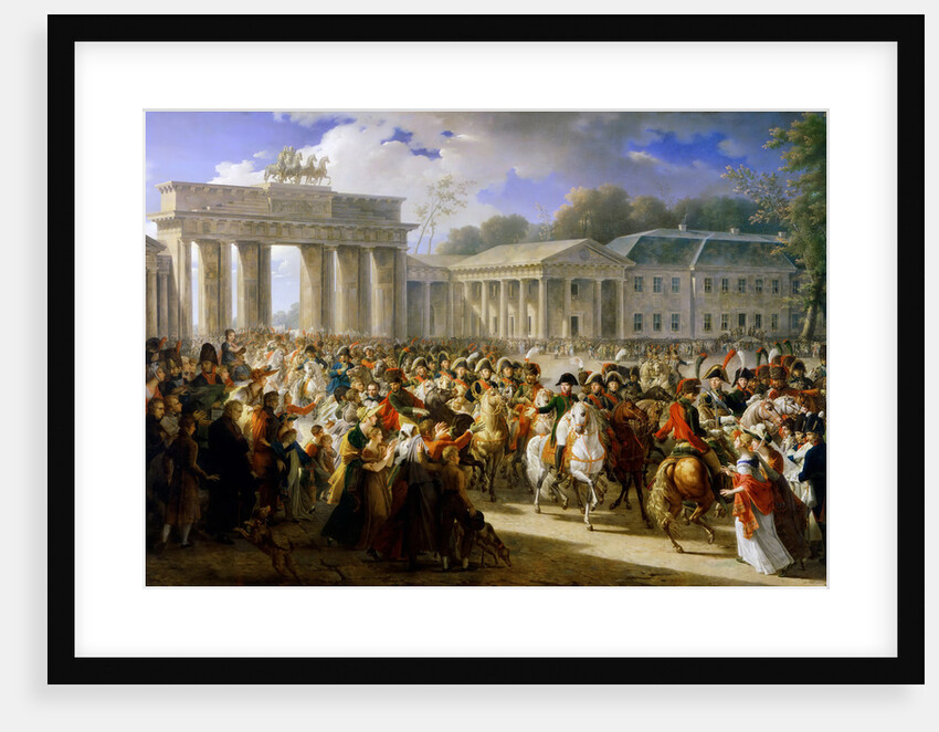Entry of Napoleon into Berlin, 27 October 1806 by Charles Meynier