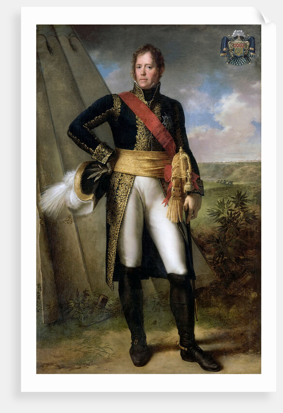 Portrait of Marshal Michel Ney by Jean-Sébastien Rouillard
