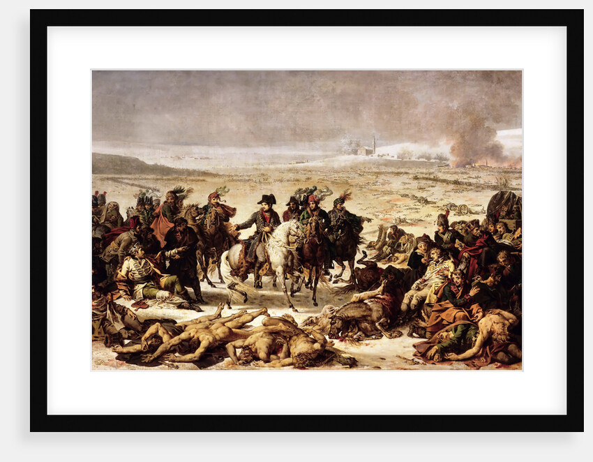 Napoleon on the Battlefield of Eylau, 9 February 1807 by Charles Meynier