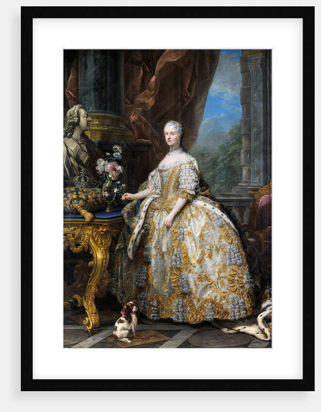 Portrait of Marie Leszczynska, Queen of France by Carle Van Loo
