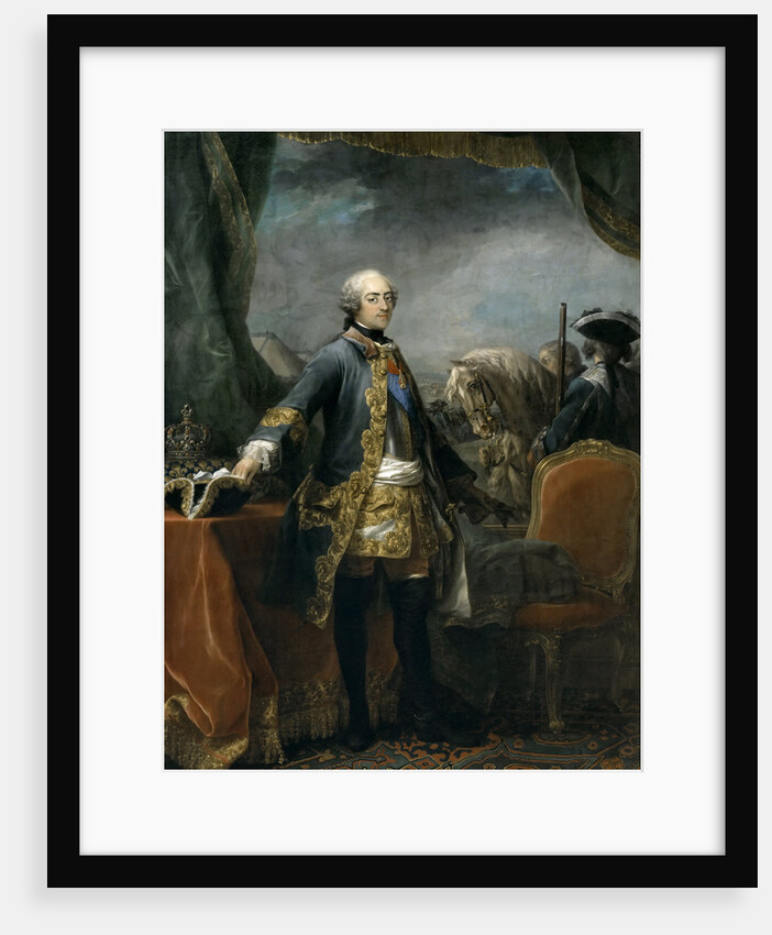 Portrait of the King Louis XV by Carle Van Loo