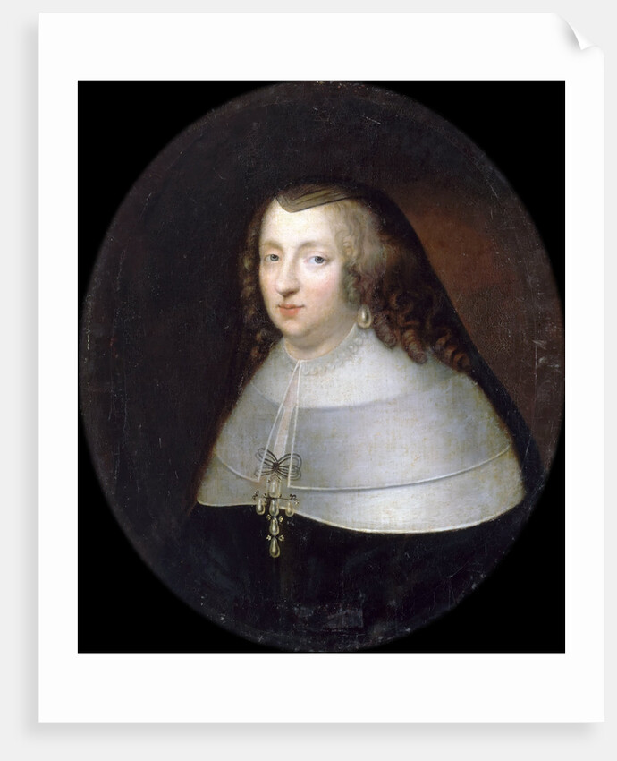 Portrait of Anne of Austria by Henri Beaubrun