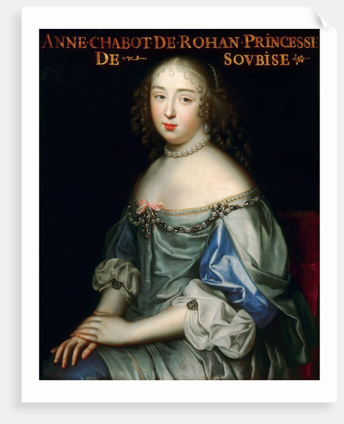 Anne de Rohan-Chabot, Princess de Soubise by Henri Beaubrun