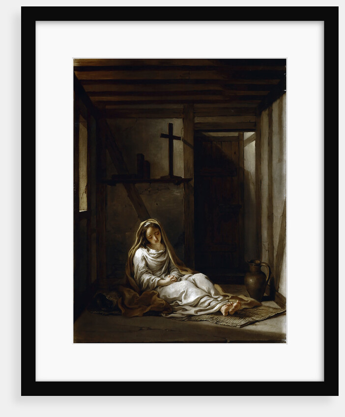 Saint Thaïs in her cell by Antoine Coypel