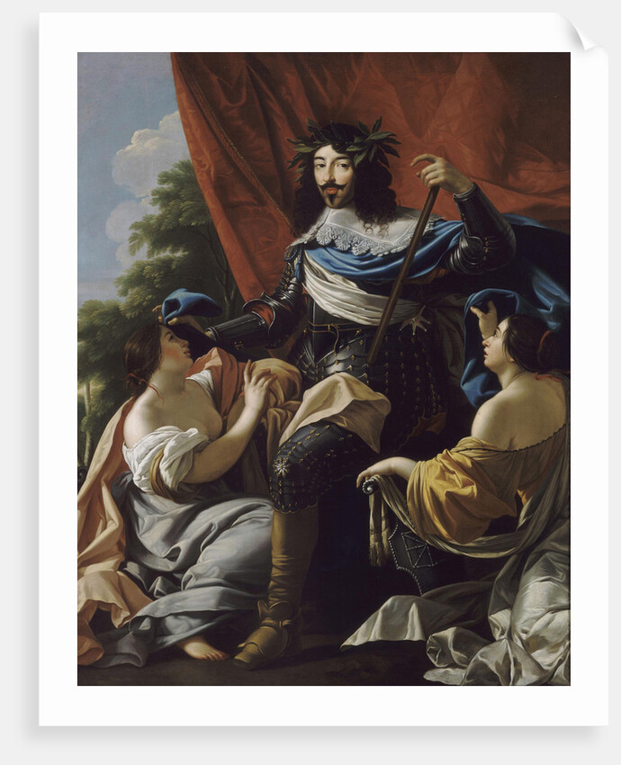 Portrait of Louis XIII of France by Simon Vouet