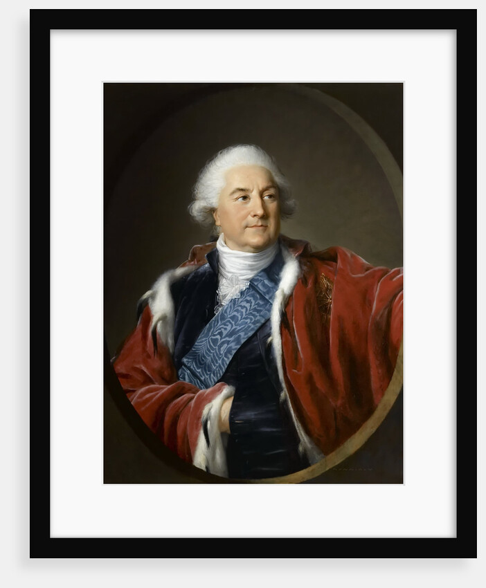 Portrait of Stanislaw II August Poniatowski, King and Grand Duke of the Polish-Lithuanian Commonweal by Marie Louise Elisabeth Vigée-Lebrun