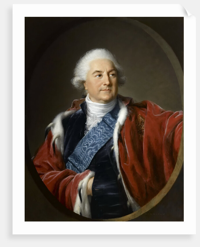 Portrait of Stanislaw II August Poniatowski, King and Grand Duke of the Polish-Lithuanian Commonweal by Marie Louise Elisabeth Vigée-Lebrun