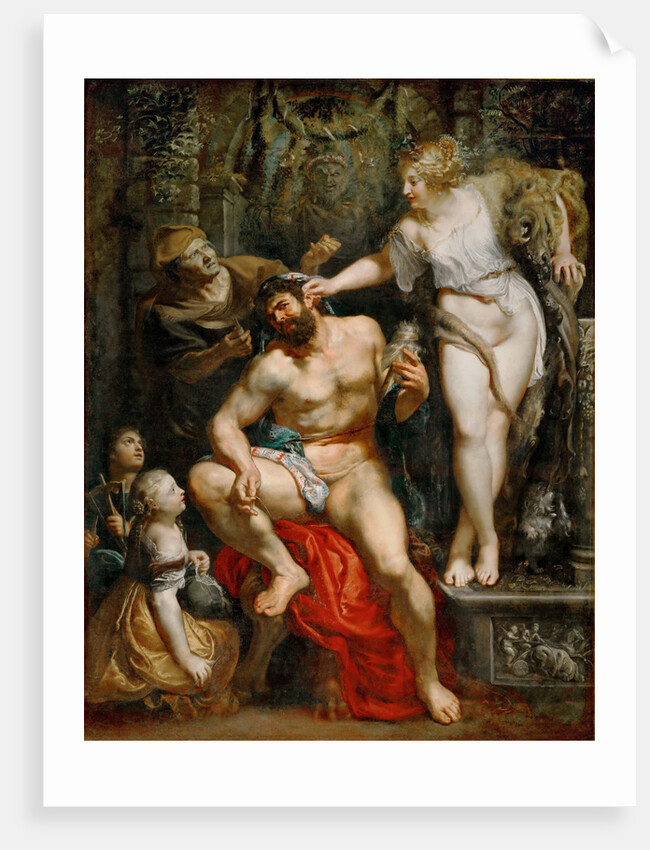 Hercules and Omphale by Pieter Paul Rubens