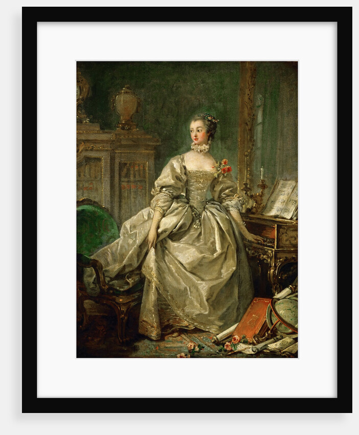 Portrait of the Marquise de Pompadour by François Boucher