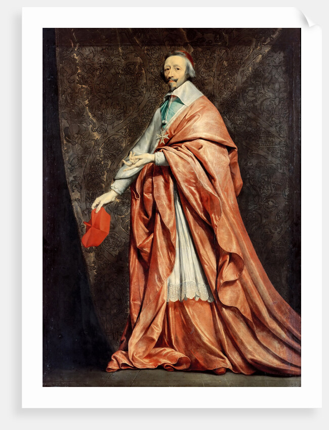 Cardinal de Richelieu by Philippe de Champaigne
