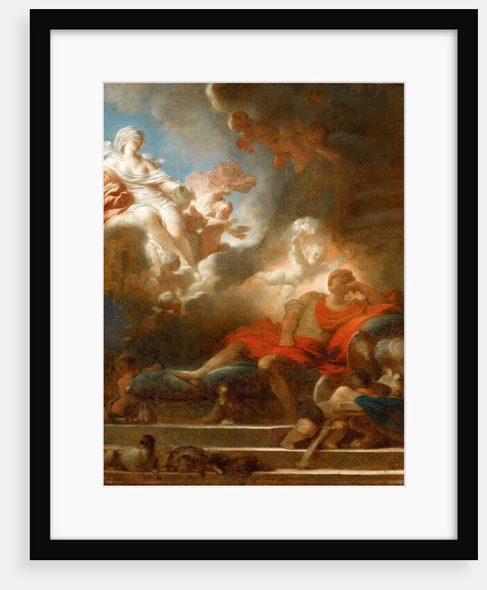 The Warriors Dream of Love by Jean Honoré Fragonard
