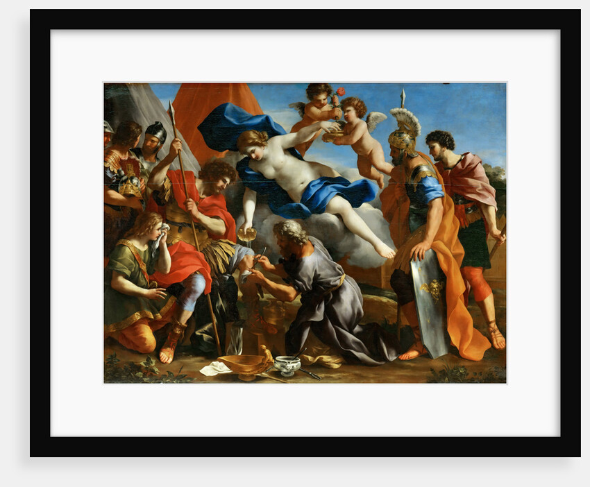 Venus Pouring a Balm on the Wound of Aeneas by Giovanni Francesco Romanelli