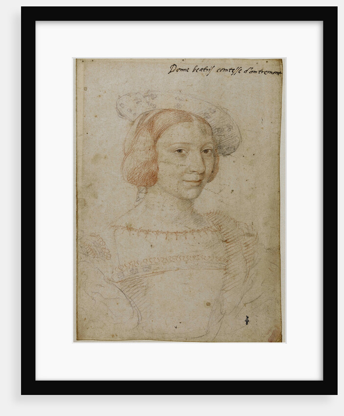 Beatrix Pacheco dAscalana, Comtesse dEntremont by Jean Clouet