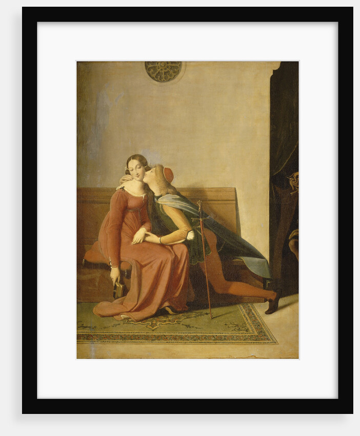 Paolo and Francesca by Jean Auguste Dominique Ingres
