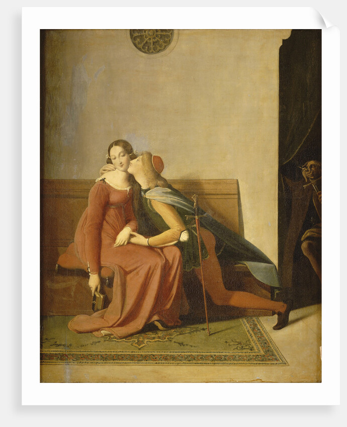Paolo and Francesca by Jean Auguste Dominique Ingres